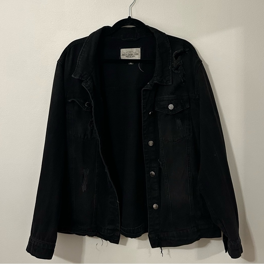 Ashley By 26 International Ripped Jean Jacket